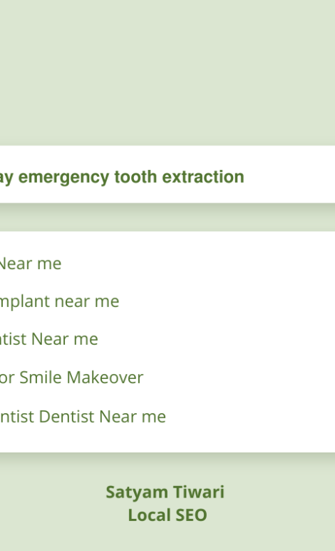 How to Rank for “Near me “ query (2)