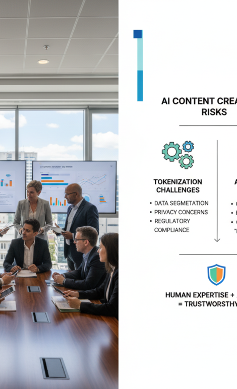 This graphic highlights how AI content tools like Clawdbot break down language into tokens, affecting content accuracy and SEO effectiveness by splitting words into parts rather than whole concepts. Understanding tokenization nuances is crucial for digital marketers to navigate AI-generated content risks.